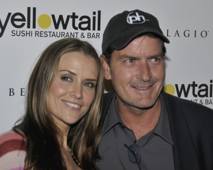 Charlie Sheen and Brooke Mueller. Photo: Robert Kenney / PR Photos