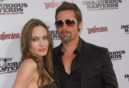 Angelina Jolie and Brad Pitt. Photo: Albert L. Ortega / PR Photos