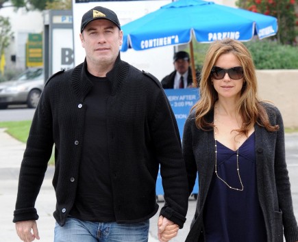 John Travolta and Kelly Preston. Photo: MOB/Flynetpictures.com
