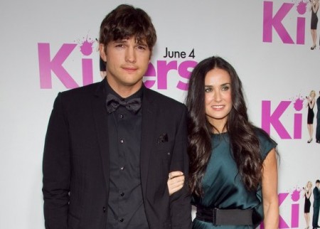 Ashton Kutcher and Demi Moore. Photo: Chris Hatcher / PR Photos
