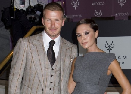 David and Victoria Beckham. Photo: Janet Mayer / PR Photos
