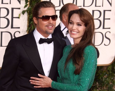 Brad Pitt and Angelina Jolie. Photo: Juan Rico/Fame Pictures