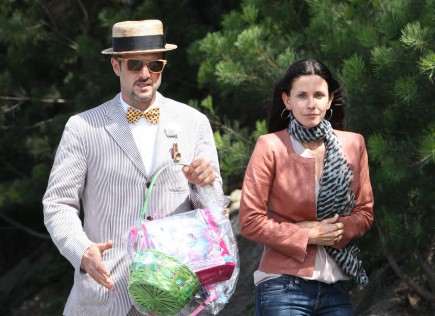 David Arquette and Courteney Cox. Photo: Mike/Fame Pictures