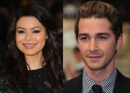 Miranda Cosgrove and Shia LaBeouf. Photo: Solarpix / PR Photos