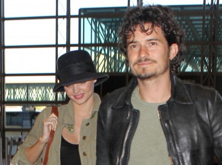 Miranda Kerr and Orlando Bloom. Photo: Gangster#1/Flynetpictures.com