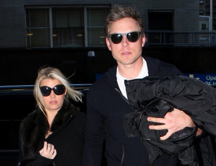 Jessica Simpson and Eric Johnson. Photo: CWNY/Fame Pictures