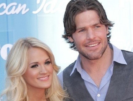 Carrie Underwood and Mike Fisher. Photo: Andrew Evans / PR Photos