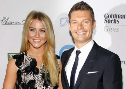Julianne Hough and Ryan Seacrest. Photo: David Gabber / PR Photos