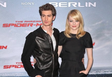 Andrew Garfield and Emma Stone. Photo: Away! / PR Photos