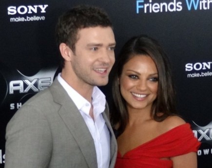 Justin Timberlake and Mila Kunis. Photo: Jonathan Shensa / PR Photos