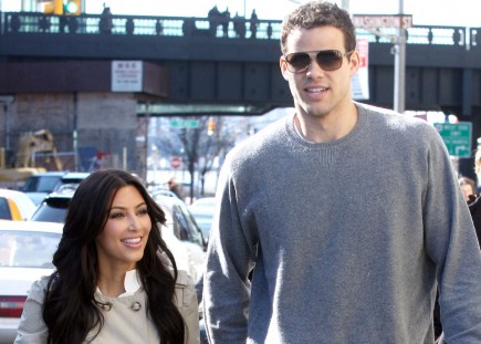 Kim Kardashian and Kris Humphries. Photo: Brian Flannery/FlynetPictures.com