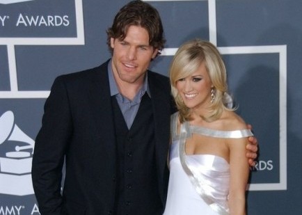 Mike Fisher and Carrie Underwood. Photo: Albert L. Ortega / PR Photos