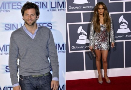Bradley Cooper and Jennifer Lopez. Photo: Solarpix / PR Photos; Andrew Evans / PR Photos