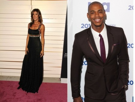 Elisabetta Canalis and Mehcad Brooks. Photo: Andrew Evans / PR Photos; Charles Norfleet / PR Photos
