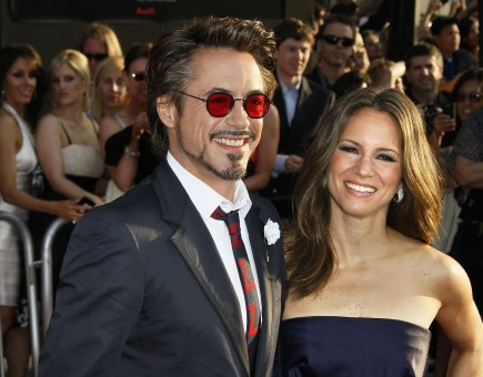 Robert Downey Jr. and Susan Levin. Photo: AR/Flynetpictures.com