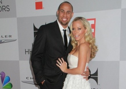 Hank Baskett and Kendra Wilkinson. Photo: Izumi Hasegawa / PR Photos