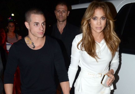 Casper Smart and Jennifer Lopez. Photo: FAMEFLYNET PICTURES