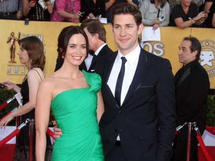 Emily Blunt and John Krasinski. Photo: FAMEFLYNET