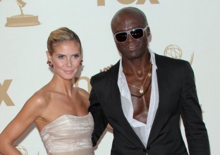 Heidi Klum and Seal. Photo: Andrew Evans / PR Photos
