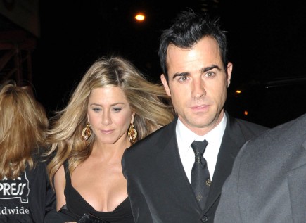 Jennifer Aniston and Justin Theroux. Photo: Marquez/Flynetpictures.com