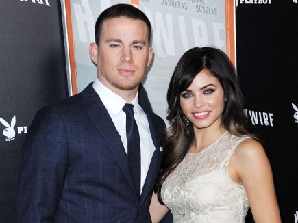Channing Tatum and Jenna Dewan-Tatum. Photo: KM/FAMEFLYNET