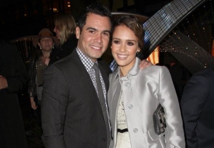 Cash Warren and Jessica Alba. Photo: Andrew Evans / PR Photos