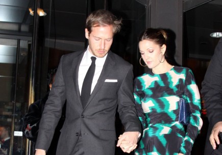 Will Kopelman and Drew Barrymore. Photo: Mark Wilkins/FAMEFLYNET