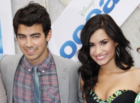 Joe Jonas and Demi Lovato. Photo: David Gabber / PR Photos