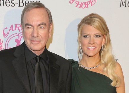 Neil Diamond and Katie McNeil. Photo: Andrew Evans / PR Photos