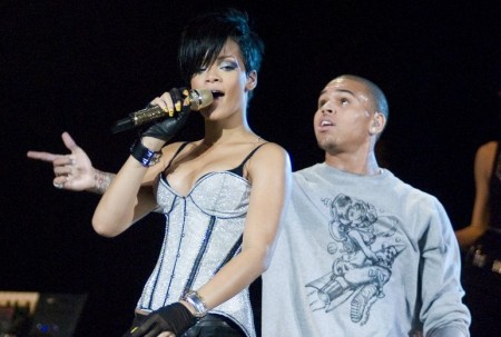 Rihanna and Chris Brown. Photo: Adam Bielawski / PR Photos