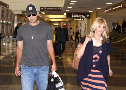 Tony Romo and Candice Crawford. Photo: Mark Wilkins/FameFlynet Pictures
