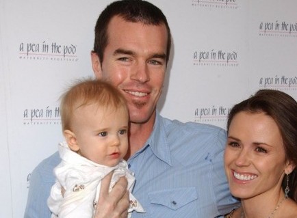 Ryan and Trista Sutter with son Max. Photo: Albert L. Ortega / PR Photos