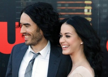 Russell Brand and Katy Perry. Photo: Landmark / PR Photos