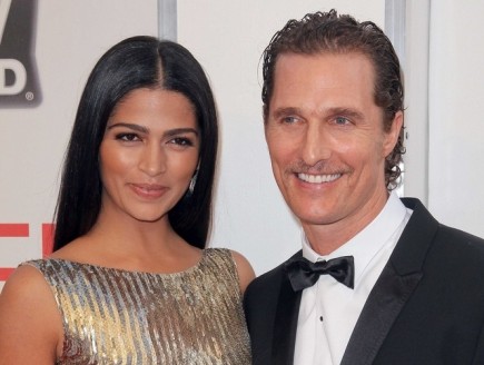 Camila Alves and Matthew McConaughey. Photo: Andrew Evans/ PR Photos