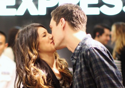 Shenae Grimes and Josh Beech. Photo: JKING/Mawson/FAMEFLYNET PICTURES