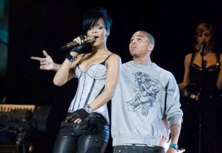 Rihanna and Chris Brown. Photo: Adam Bielawski / PR Photos