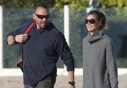 Heidi Klum and Martin Kristen. Photo: Pablo/FAMEFLYNET PICTURES