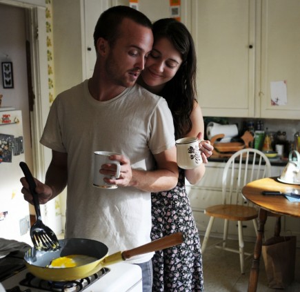Aaron Paul, Mary Elizabeth Winstead, Smashed