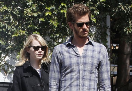 Emma Stone and Andrew Garfield. Photo: FAMEFLYNET