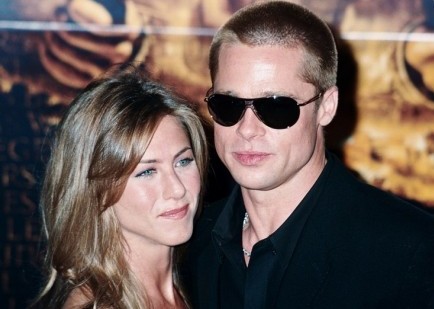 Jennifer Aniston and Brad Pitt. Photo: Tom Walck / PR Photos