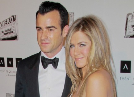 ustin Theroux and Jennifer Aniston. Photo: Izumi Hasegawa / PR Photos