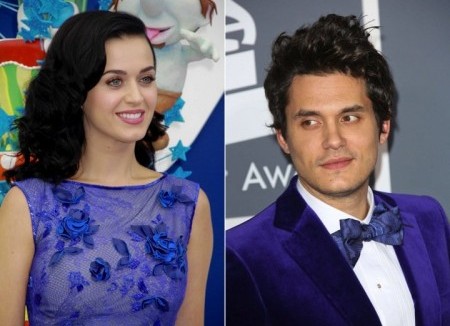 Katy Perry and John Mayer. Photo: Izumi Hasegawa / PR Photos; Andrew Evans / PR Photos