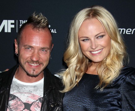 Roberto Zinconne and Malin Akerman. Photo: ER/FAMEFLYNET PICTURES