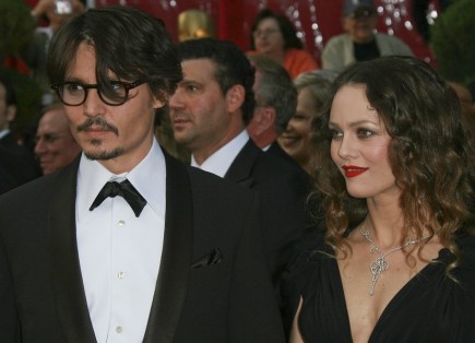 Johnny Depp and Vanessa Paradis. Photo: Bob Charlotte / PR Photos