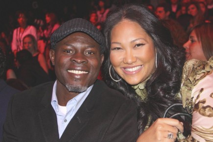Djimon Hounson and Kimora Lee Simmons. Photo: Wild1 / PR Photos