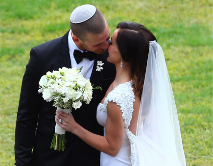 JP Rosenbaum and Ashley Hebert. Photo: Premiere/CPR/FAMEFLYNET PICTURES