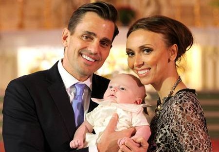 Bill, Giuliana and Duke Rancic. Photo courtesy of Giuliana Rancic's Twitter.