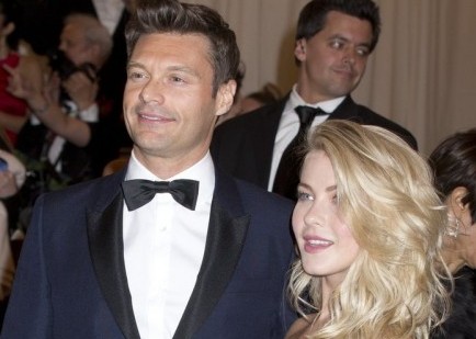 Ryan Seacrest and Julianne Hough. Photo: Janet Mayer / PRPhotos.com
