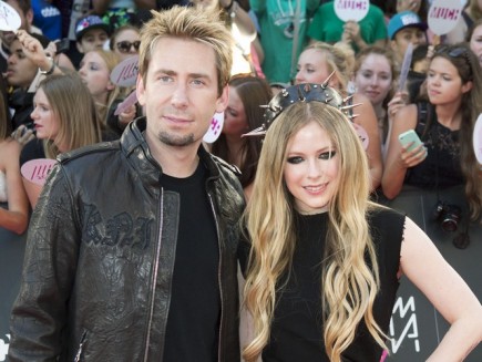 Chad Kroeger and Avril Lavigne. Photo: Robin Wong / PR Photos