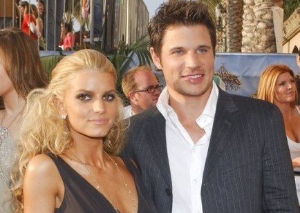 Jessica Simpson and Nick Lachey. Photo: Albert L. Ortega / PR Photos